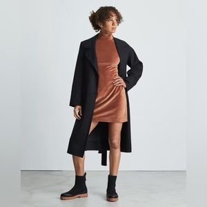 Everlane Velour mini dress / size Small